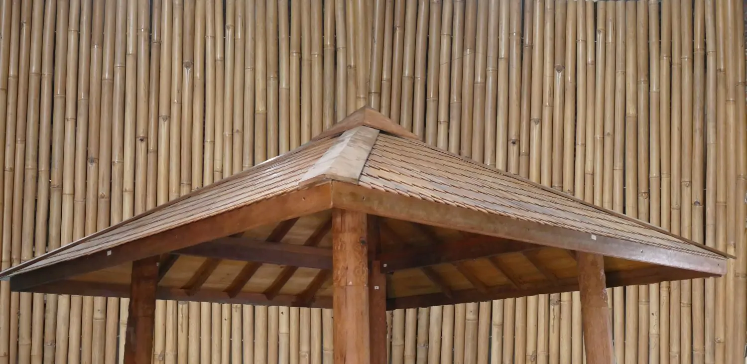  Product image 9 of the product “Gazebo 420x414x410cm Model1, with Bankirai Flooring ”